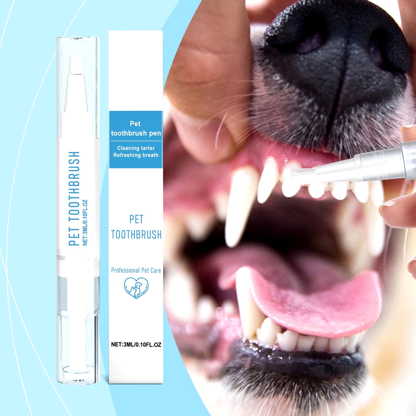 Pet Teeth Cleaning Toothbrush